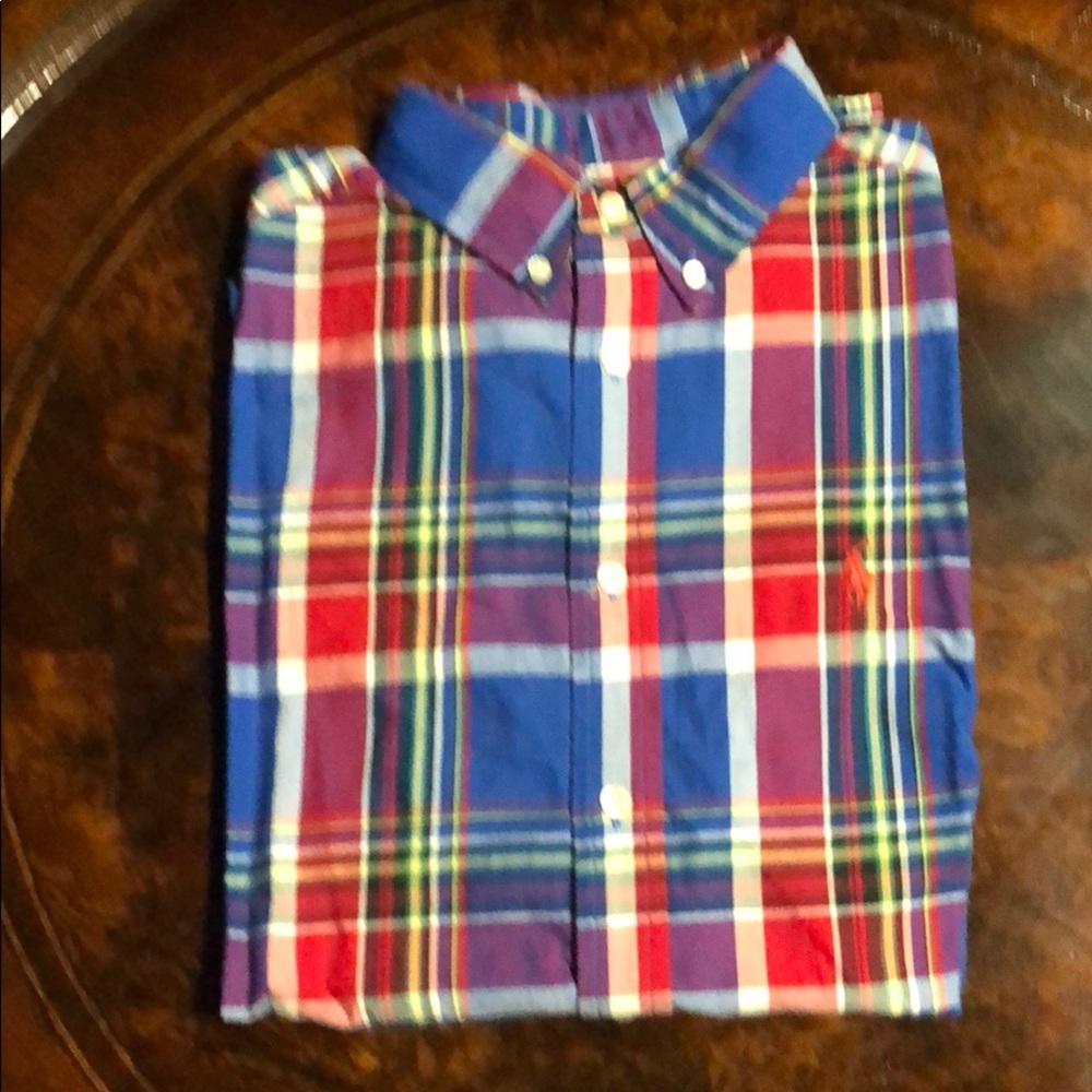 Ralph Lauren Long Sleeve Plaid Shirt